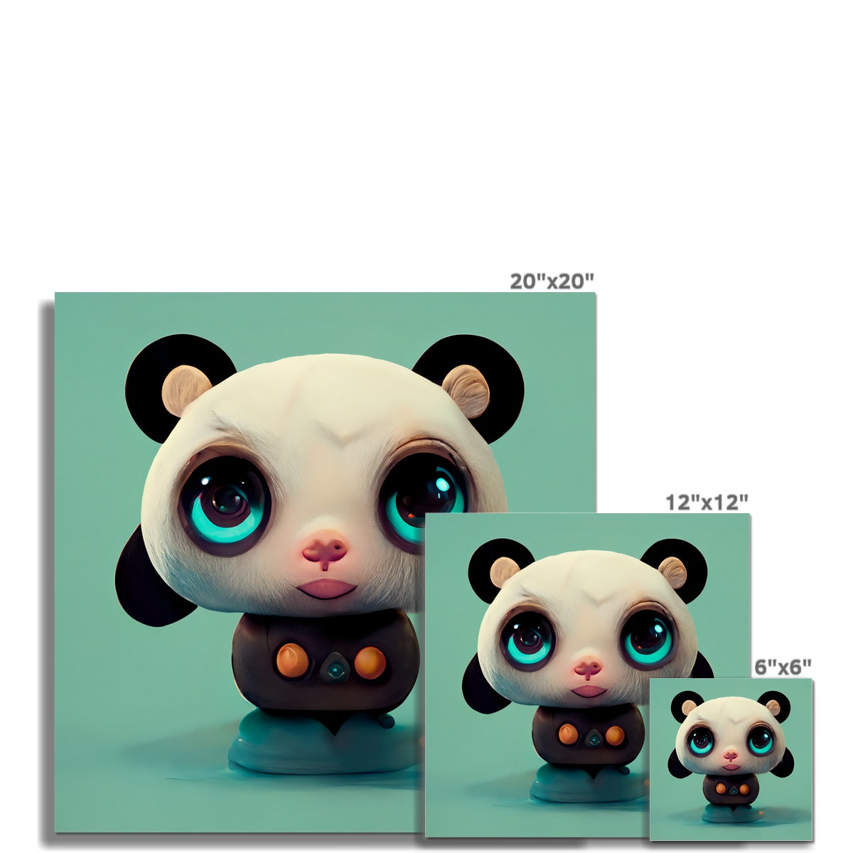 Pandapop Fine Art Print