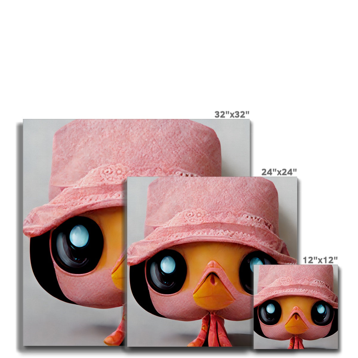 Flamingo Pop Hat Canvas