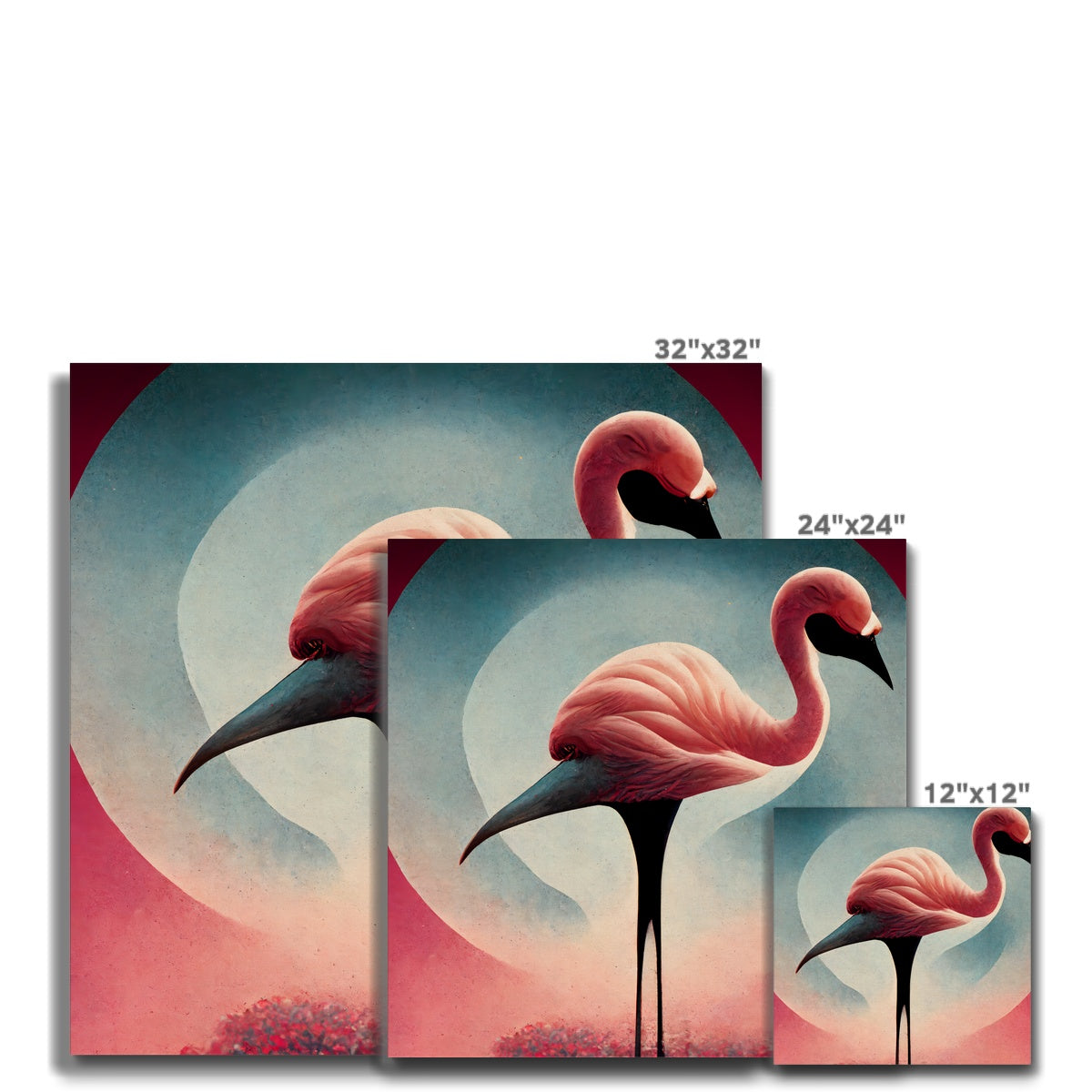 Dreamy Flamingo Canvas