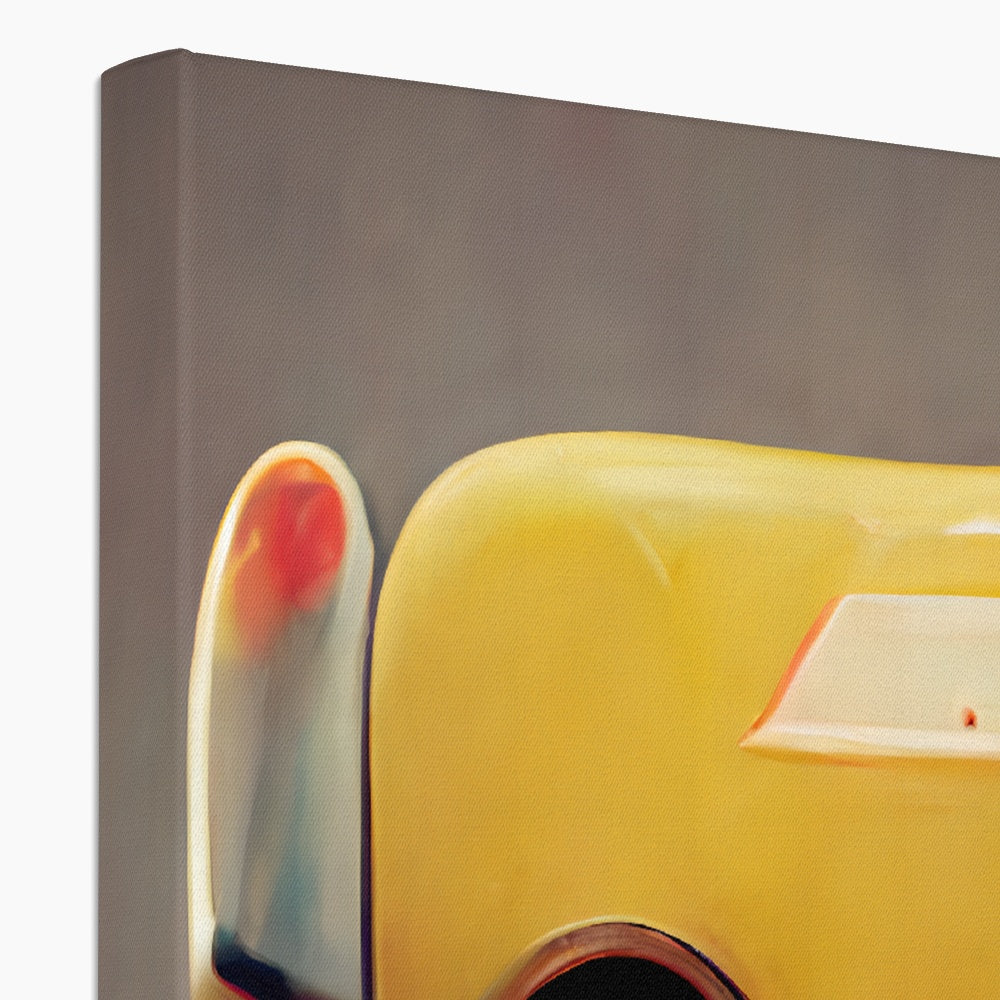 Banana Bot Pop Canvas