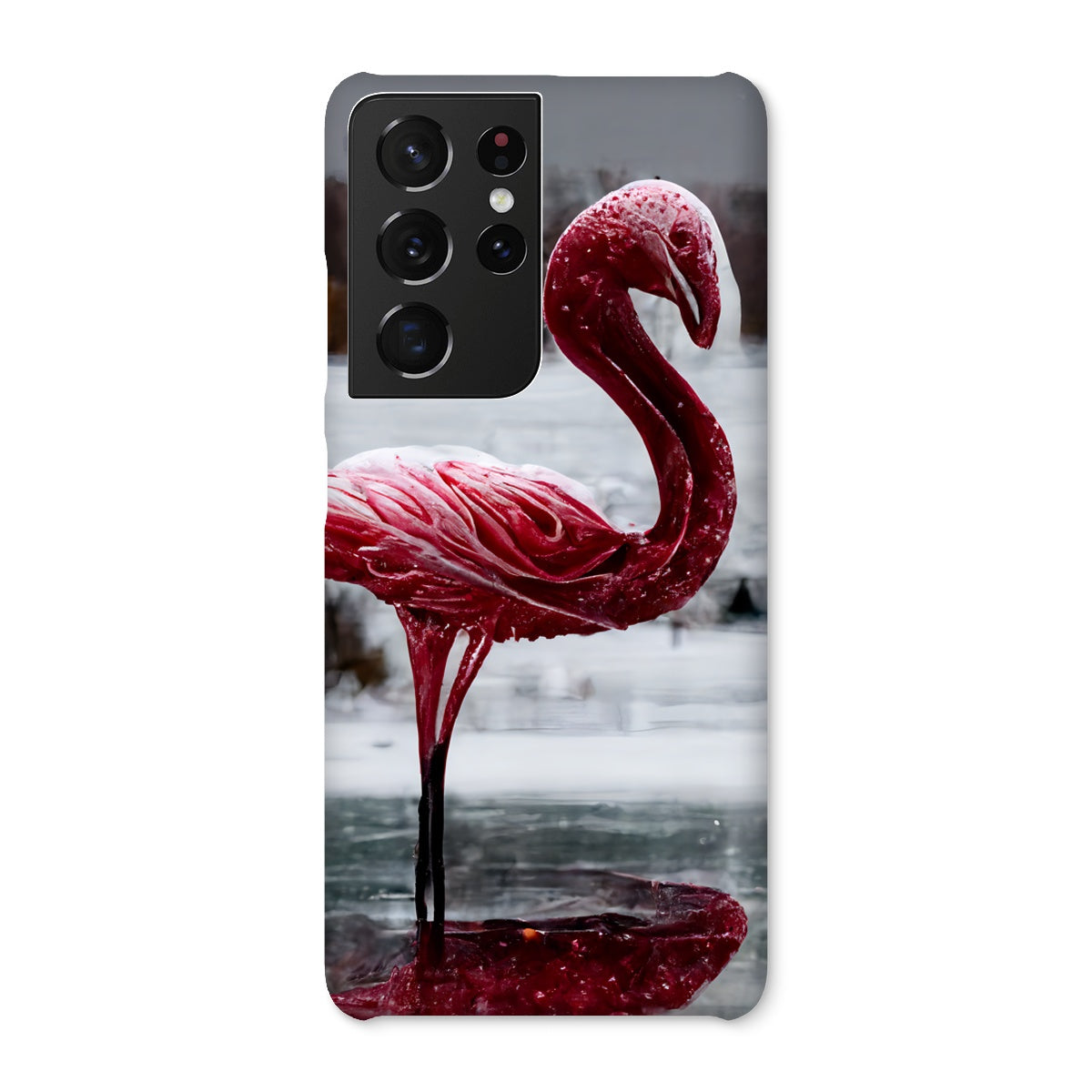 Flamingo Ice Snap Phone Case