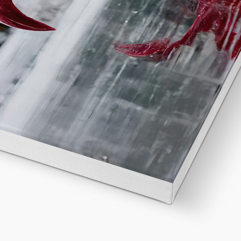 Flamingo Ice Canvas