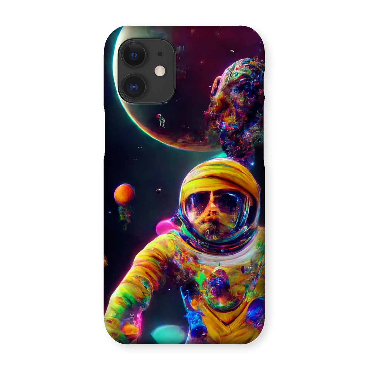 Psychedelic Astronaut in Space Snap Phone Case