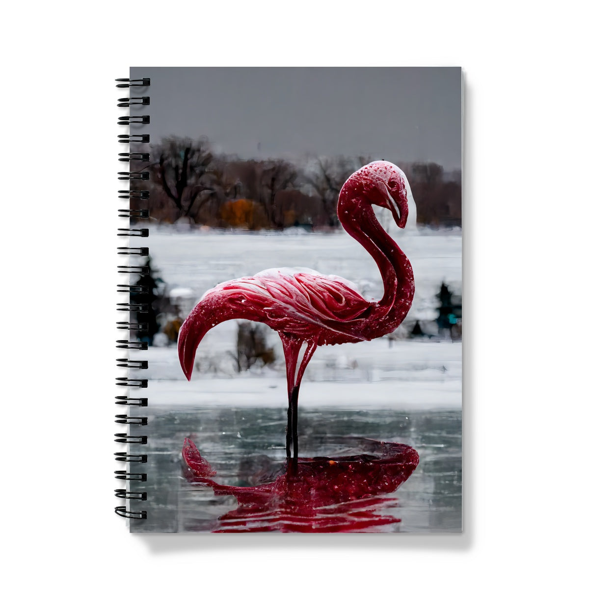 Flamingo Ice Notebook