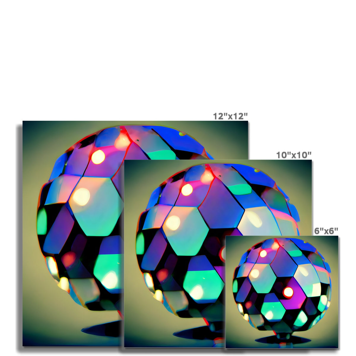 Disco Glitter Fine Art Print