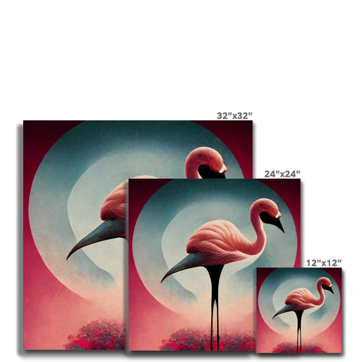 Dreamy Flamingo Canvas