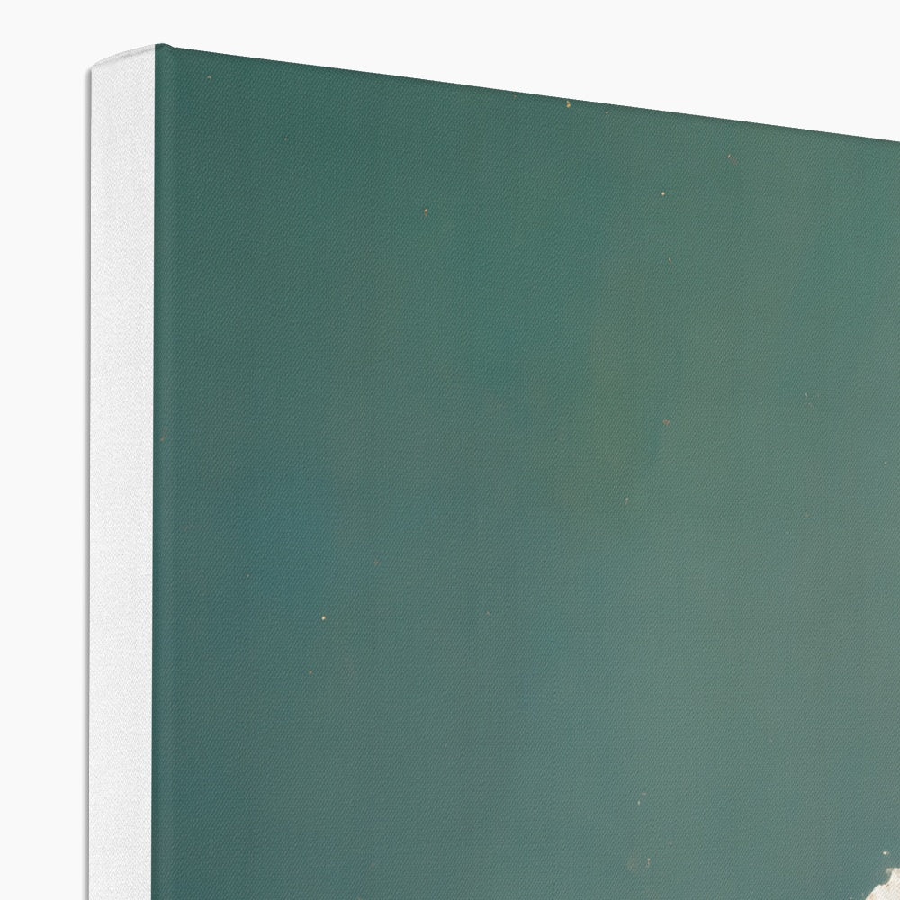 Baby Bird Flamingo Canvas