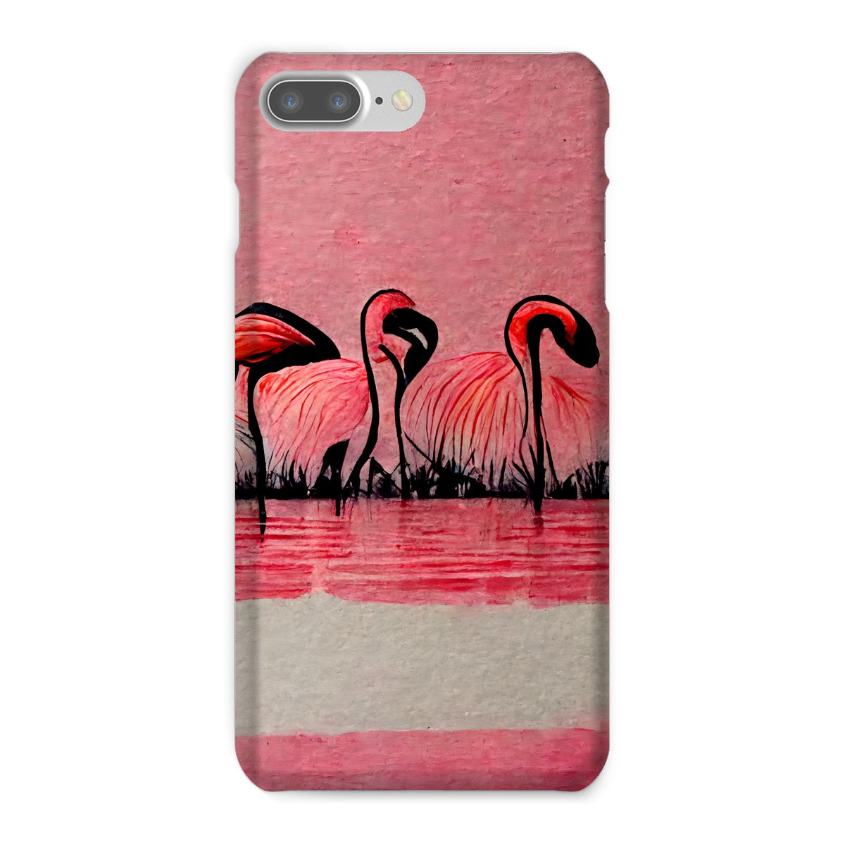 Flamingo Dinner Meetup Snap Phone Case