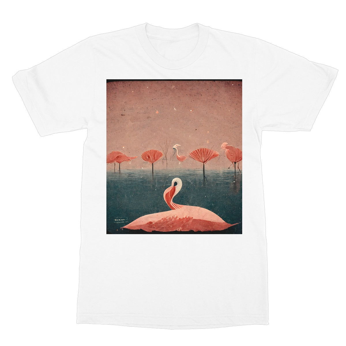 Flamingo Fans Softstyle T-Shirt