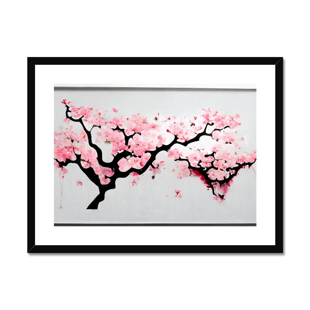 Cherry Moods Framed & Mounted Print