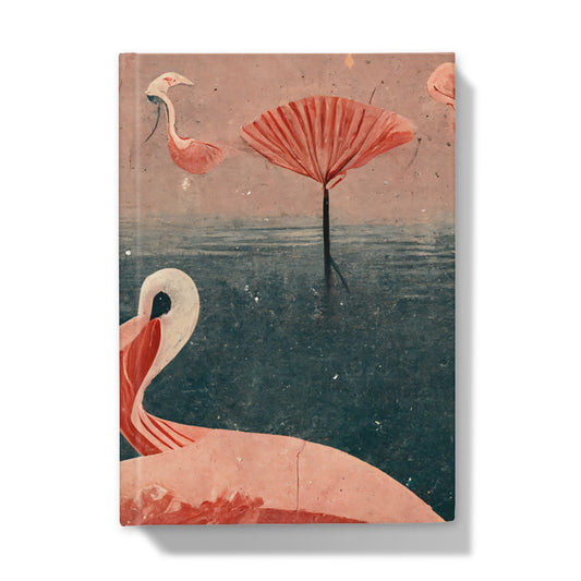 Flamingo Fans Hardback Journal