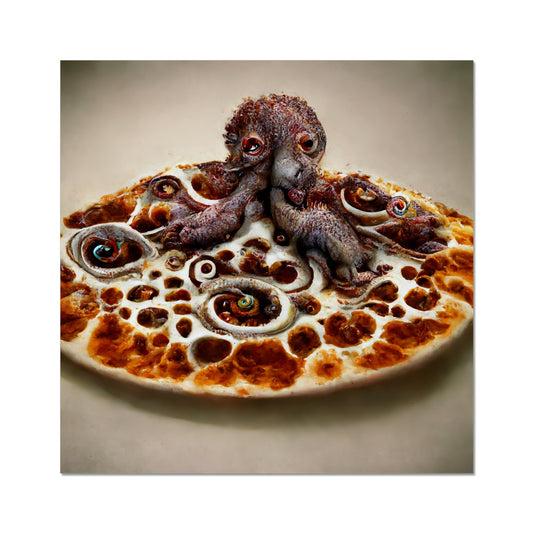 Hungry Octopus Fine Art Print