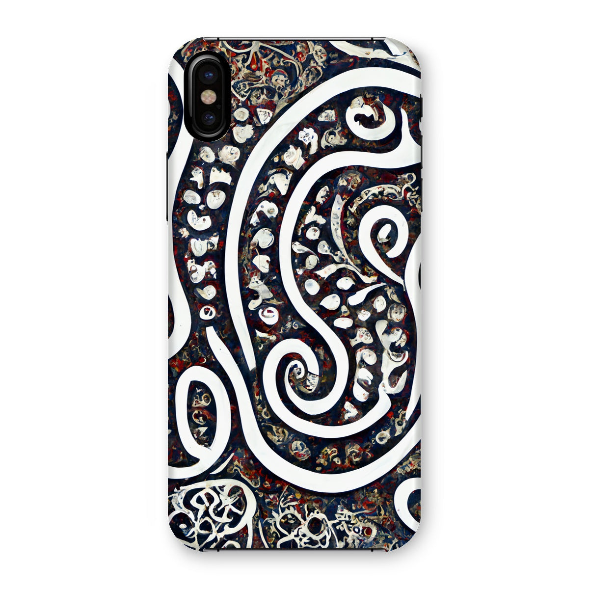 Swirling Paisley Snap Phone Case