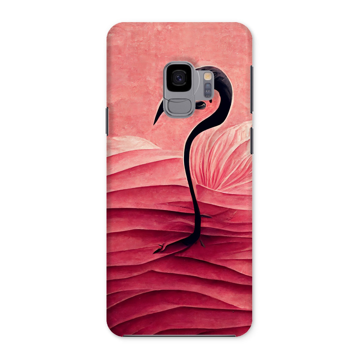 Flamingo Folds Snap Phone Case