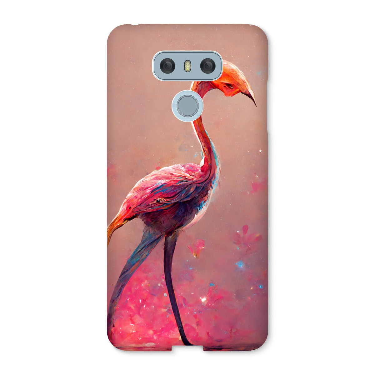 Flamingo Standing Alone Snap Phone Case