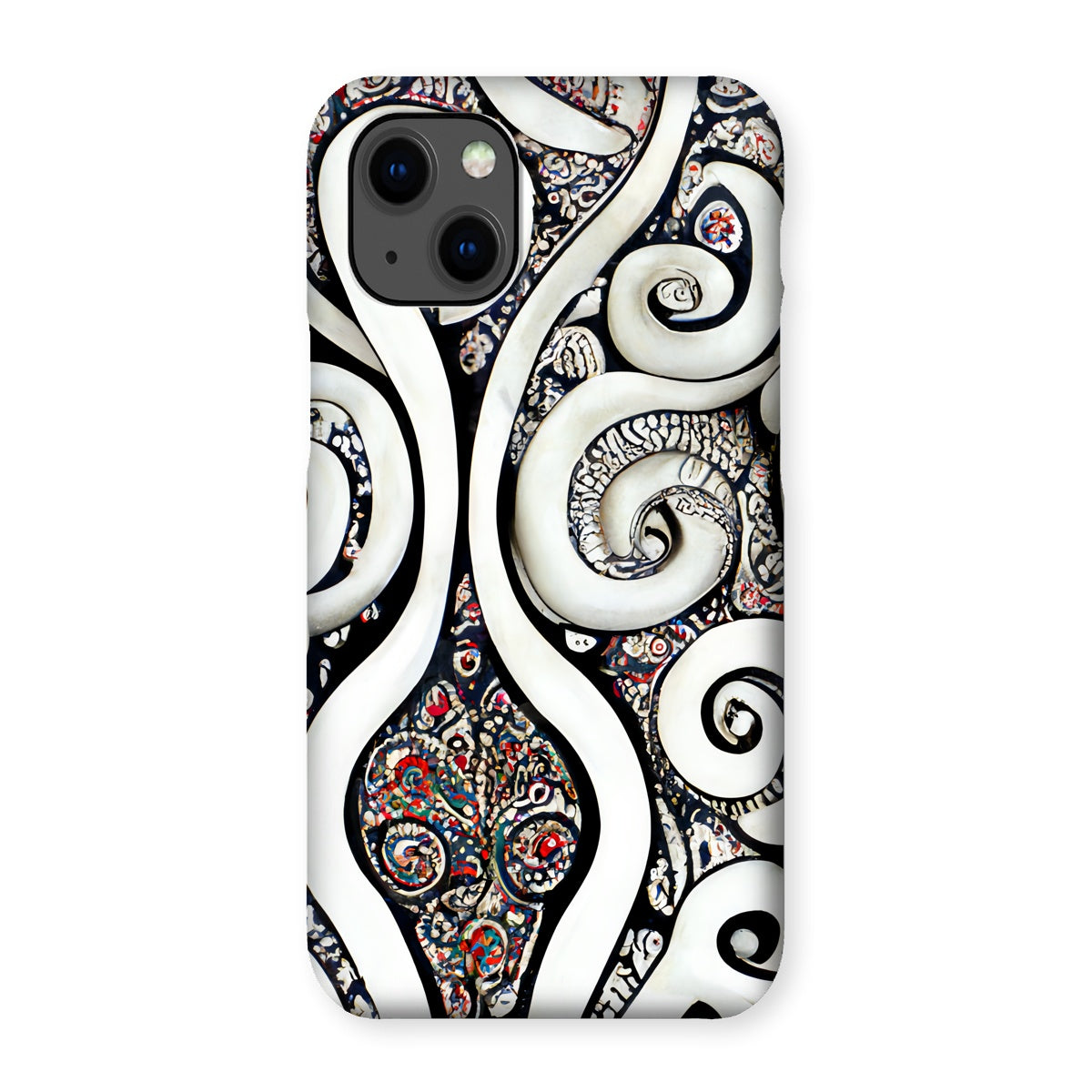 Paisley Swirls Snap Phone Case