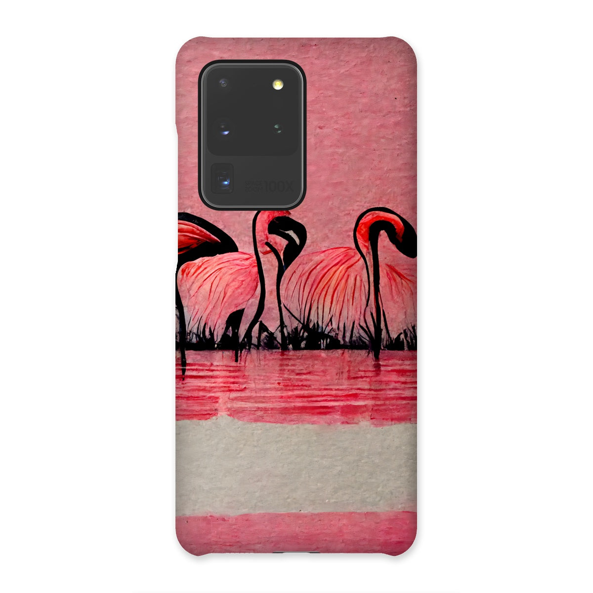 Flamingo Dinner Meetup Snap Phone Case