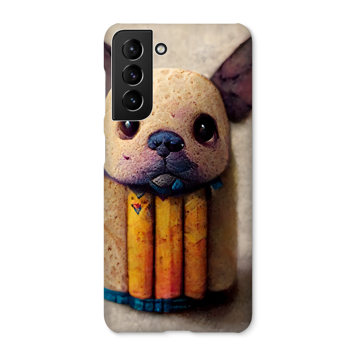 Pencil Head Pop Snap Phone Case