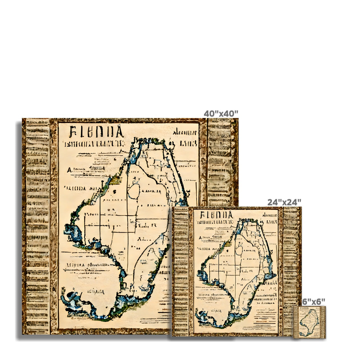 Florida Antiqua Fine Art Print