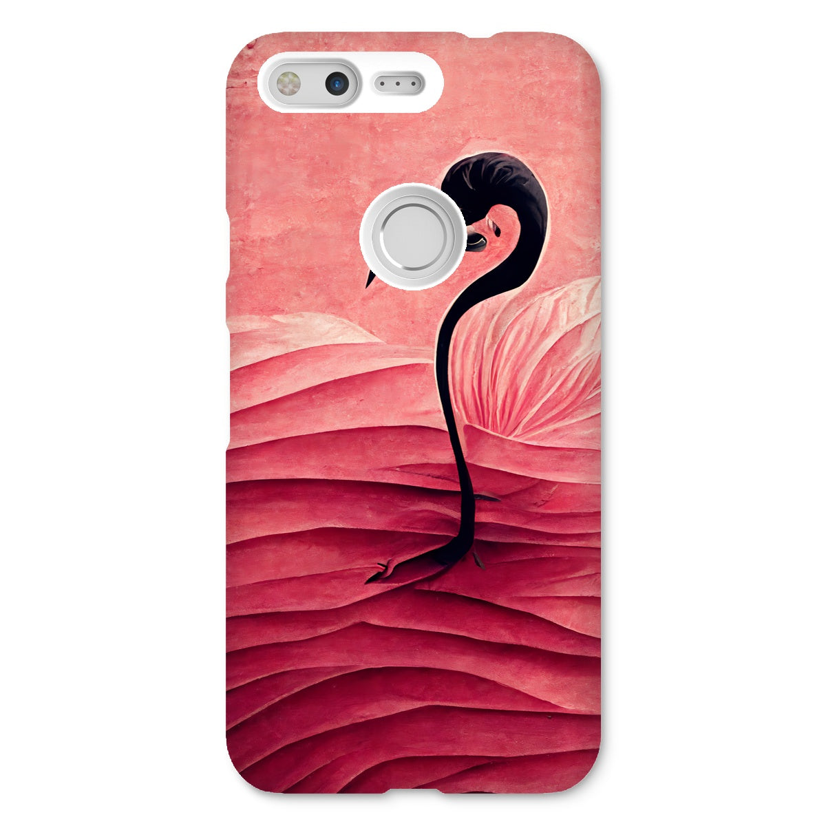 Flamingo Folds Snap Phone Case