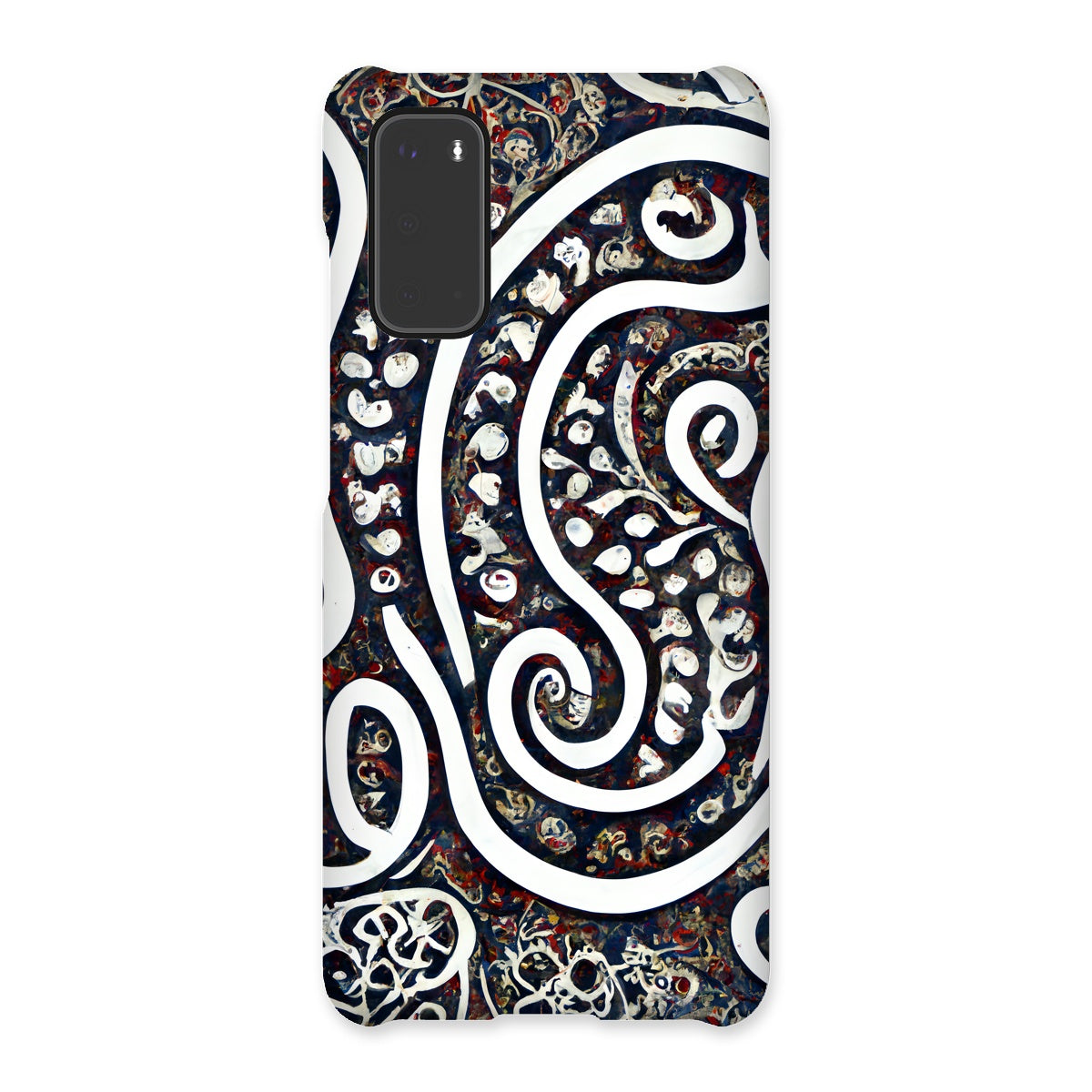 Swirling Paisley Snap Phone Case