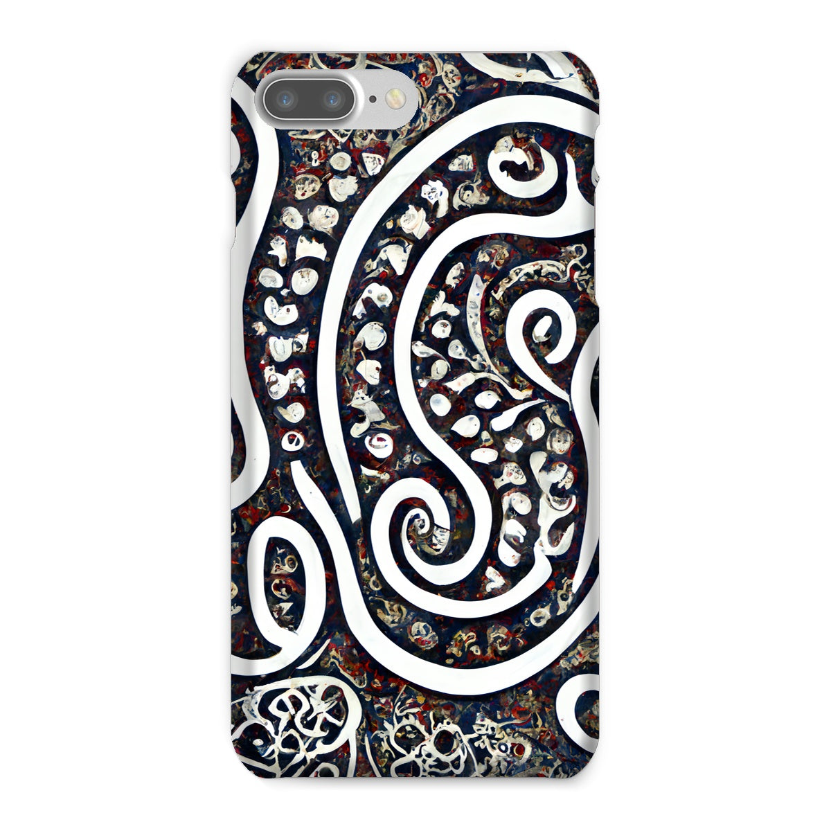 Swirling Paisley Snap Phone Case