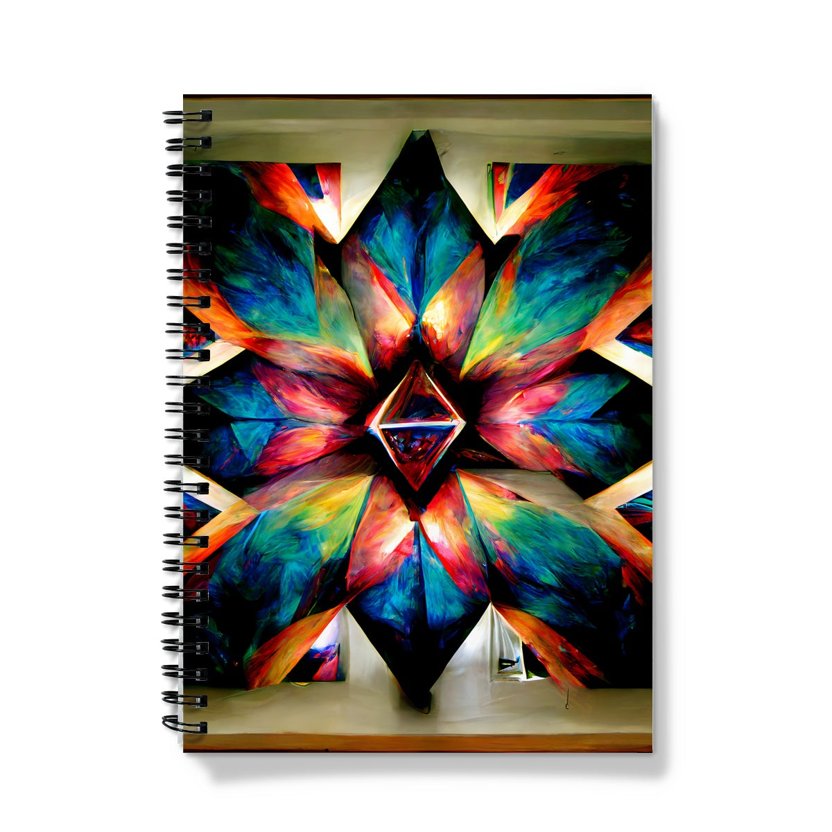 Kaleidoscope Window Notebook