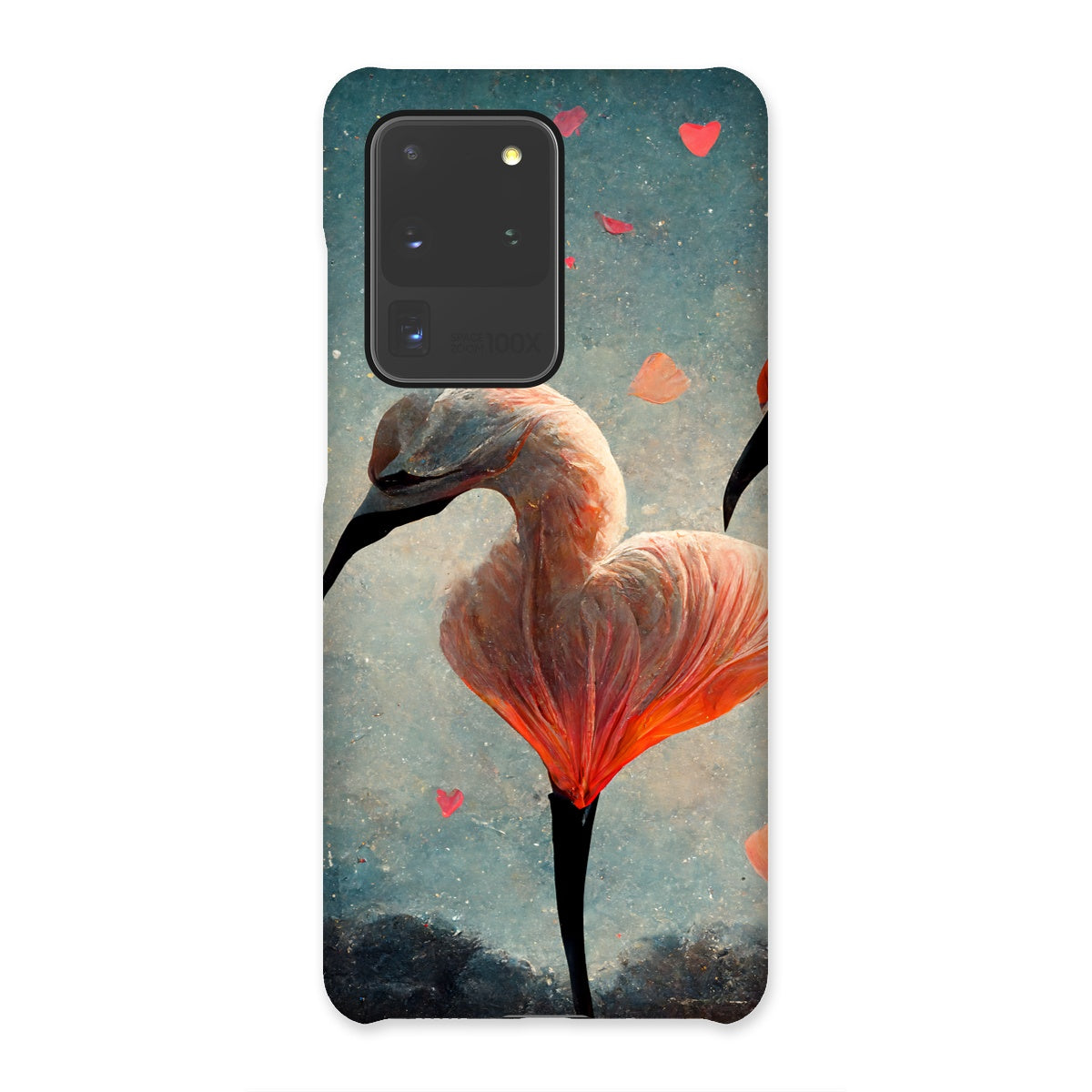 Flamingo Valentine Snap Phone Case