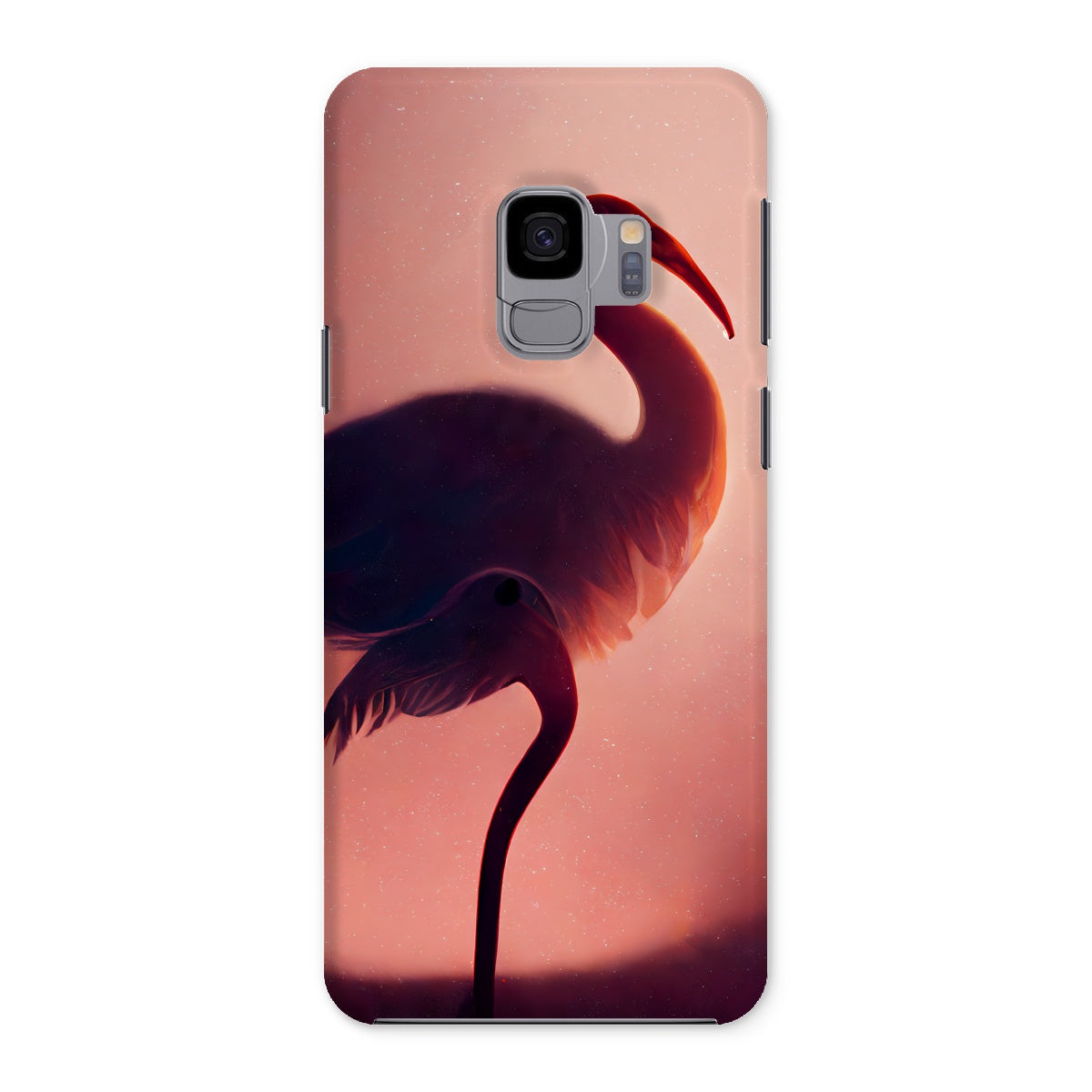 Flamingo Shadows Snap Phone Case