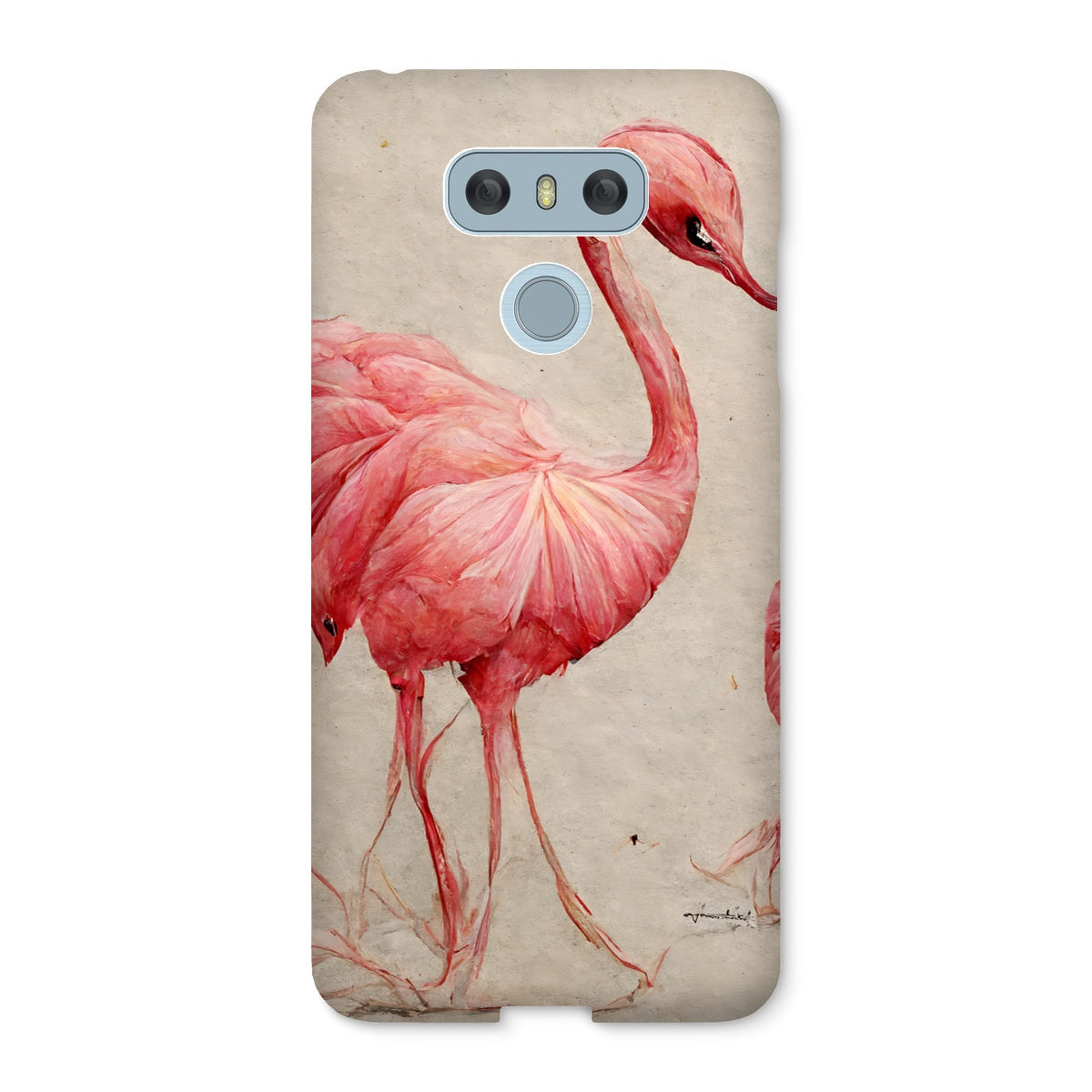 Flamingo Sketch Colors Snap Phone Case