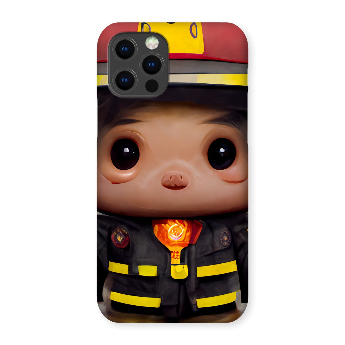 Fireman Guy Pop Snap Phone Case