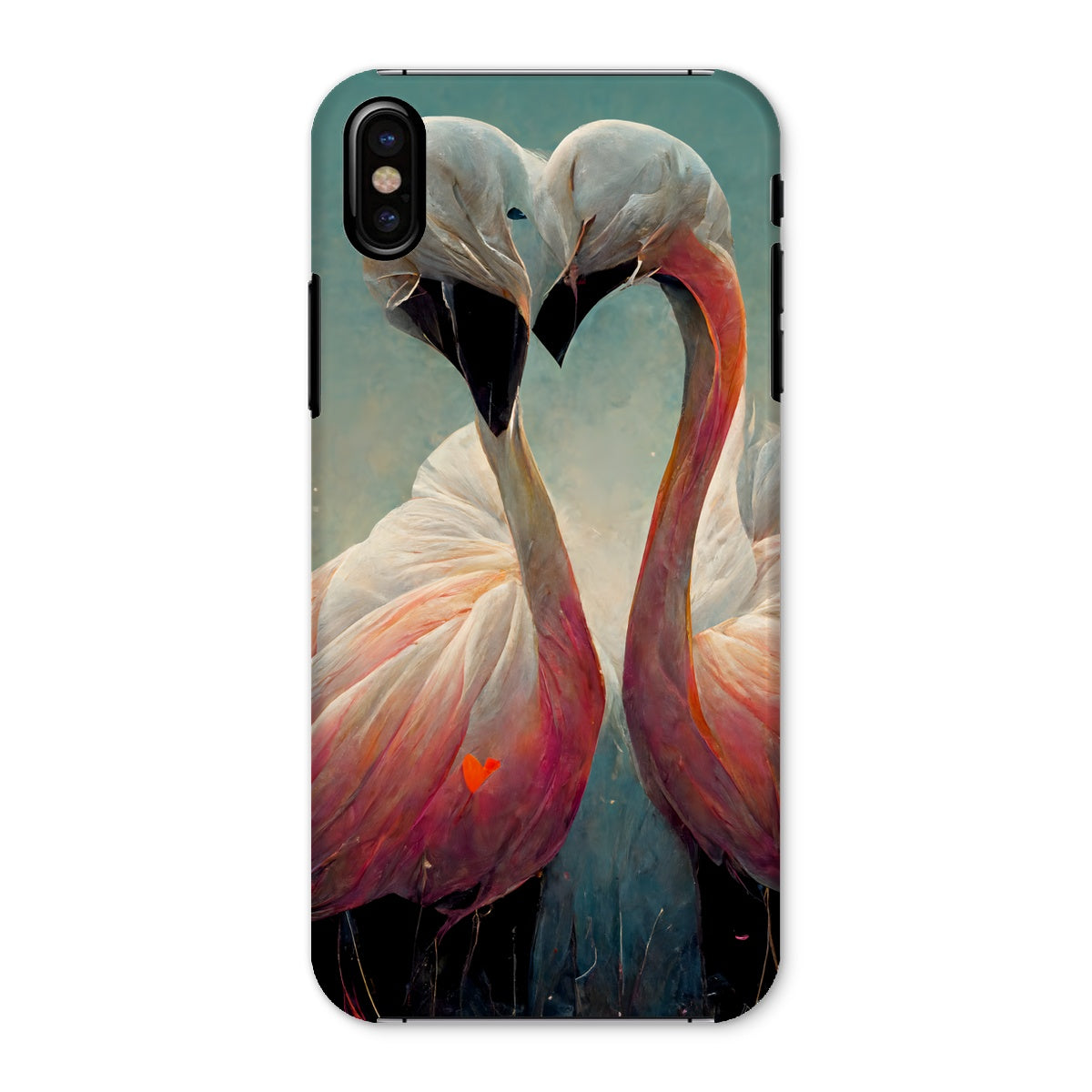 Flamingo Cuddles Snap Phone Case