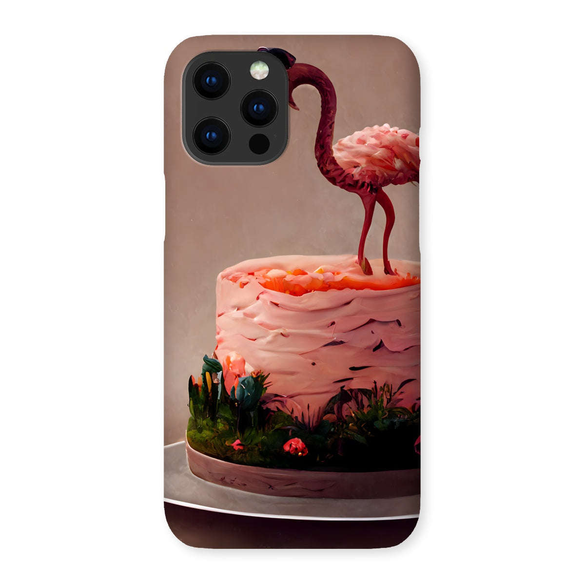 Flamingo Birthday Snap Phone Case