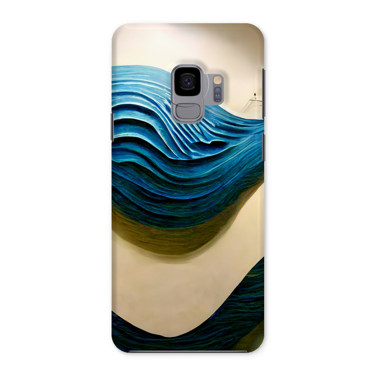 Blue Waves Snap Phone Case