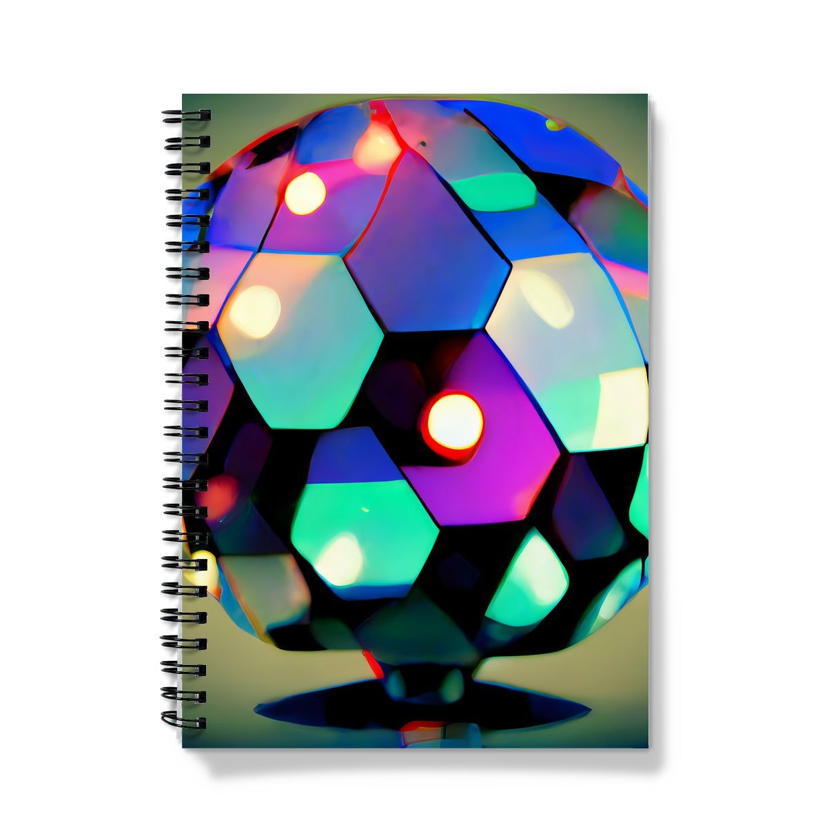 Disco Glitter Notebook