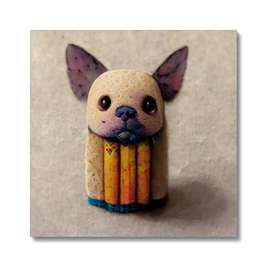 Pencil Head Pop Canvas