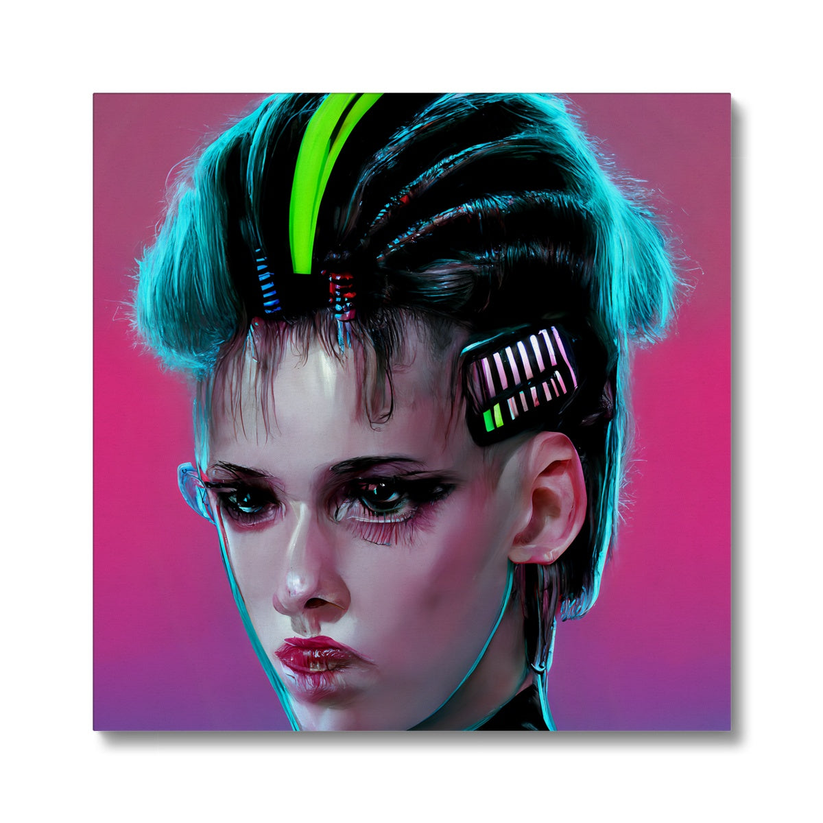 Comb Punk Canvas