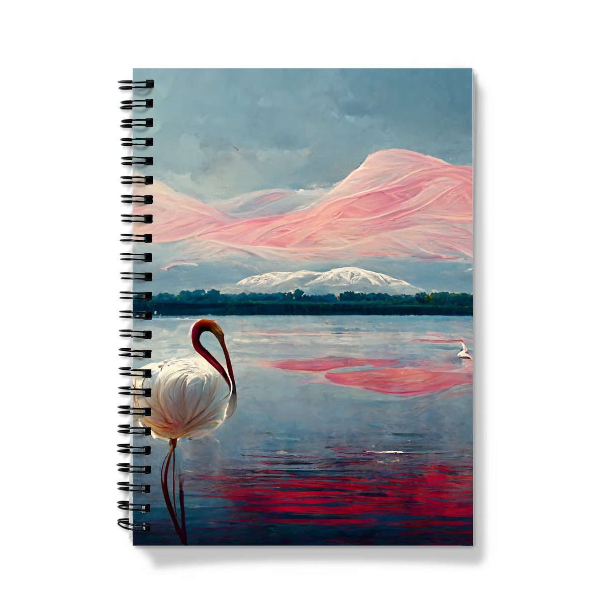 Flamingo Mountains Notebook