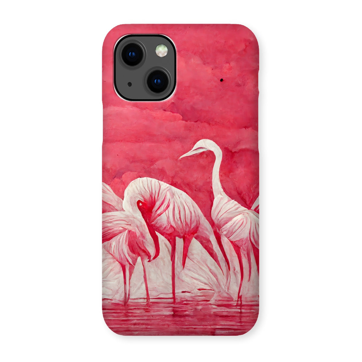 Flamingo Get Together Snap Phone Case