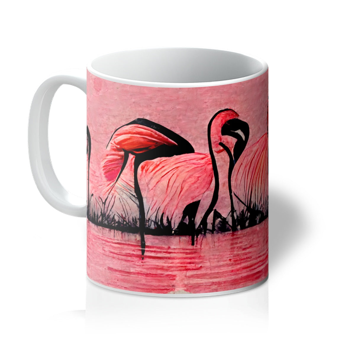 Flamingo Dinner Meetup Mug