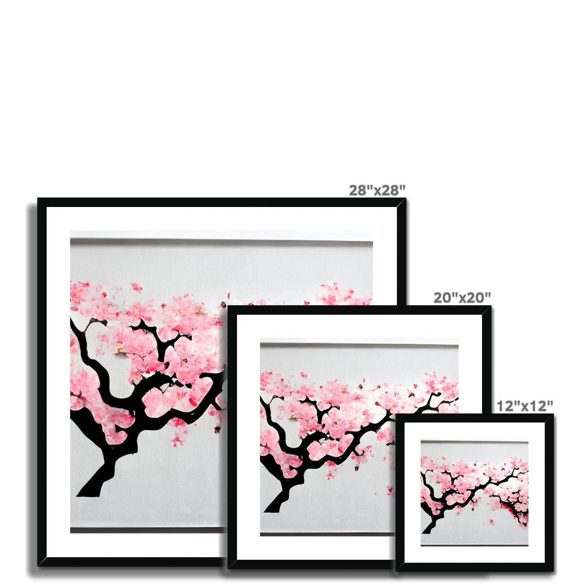 Cherry Moods Framed & Mounted Print