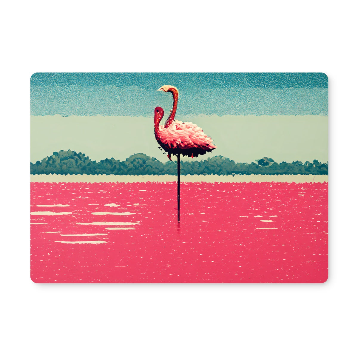 Flamingo 8 Bit Placemat