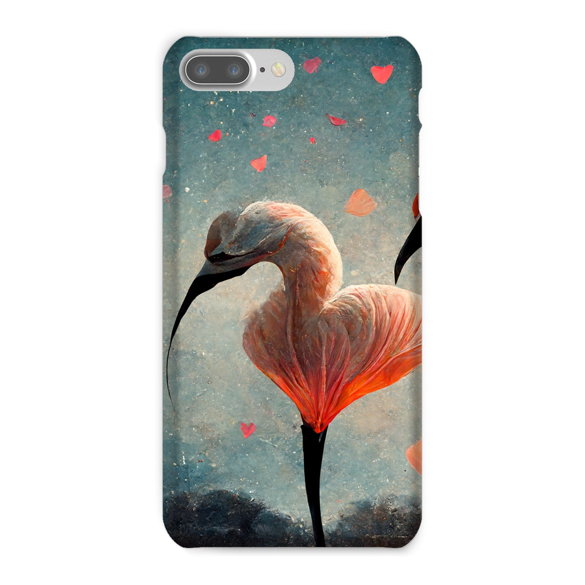 Flamingo Valentine Snap Phone Case