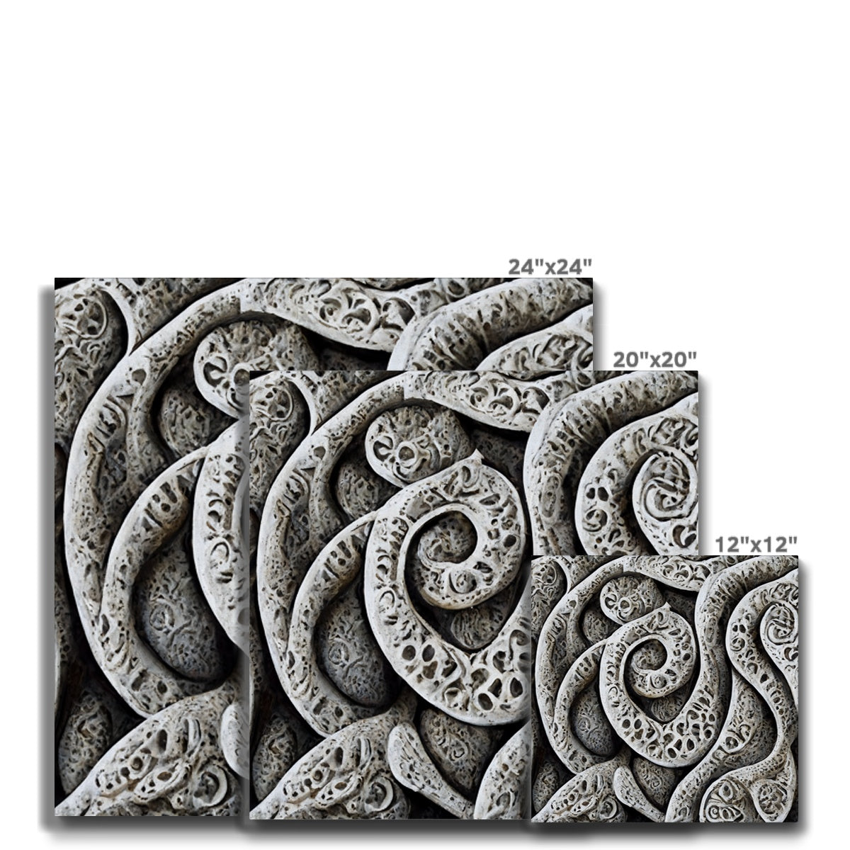 Stone Carvings Canvas