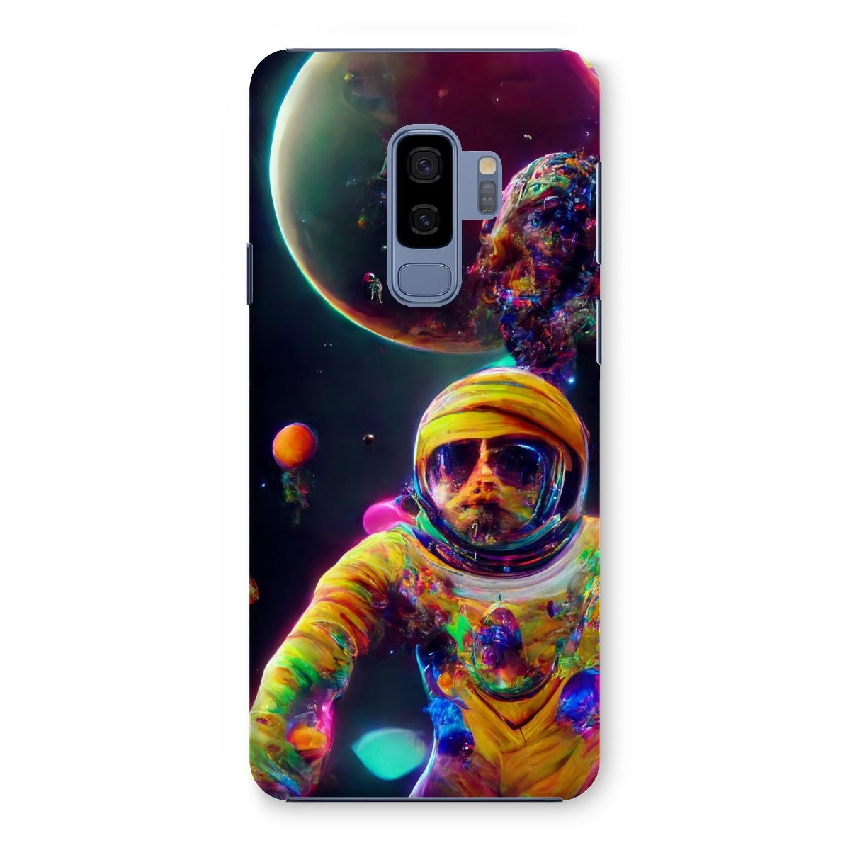 Psychedelic Astronaut in Space Snap Phone Case