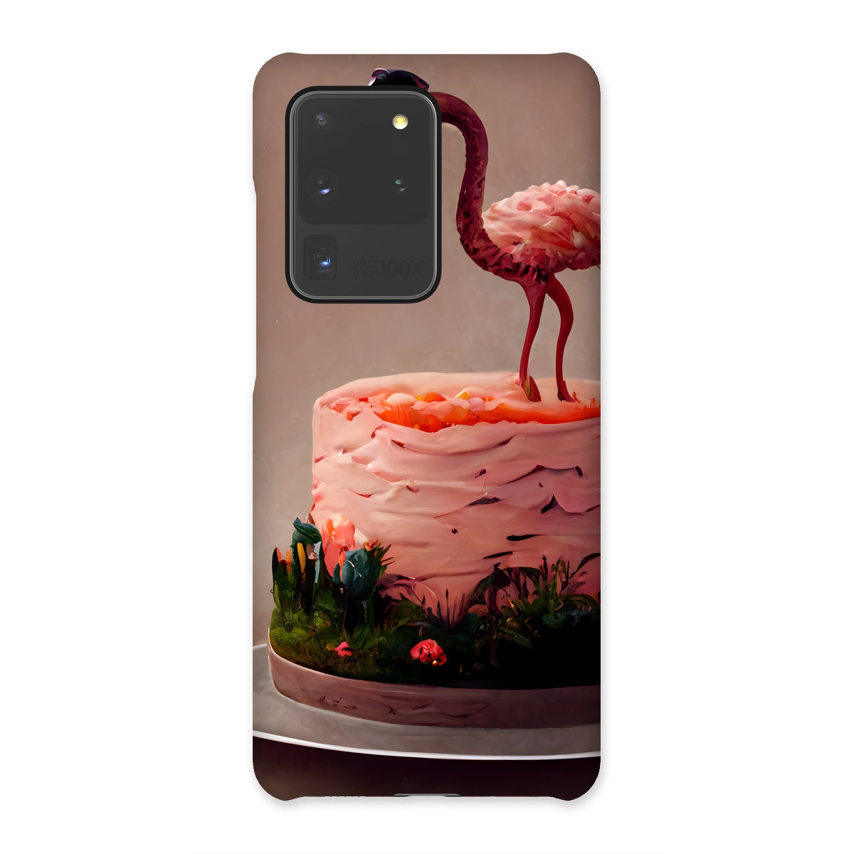 Flamingo Birthday Snap Phone Case