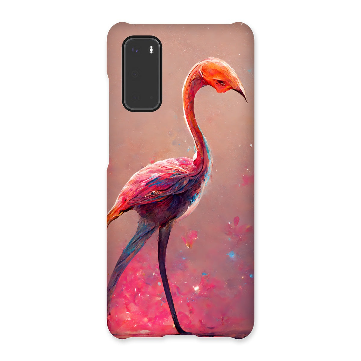 Flamingo Standing Alone Snap Phone Case