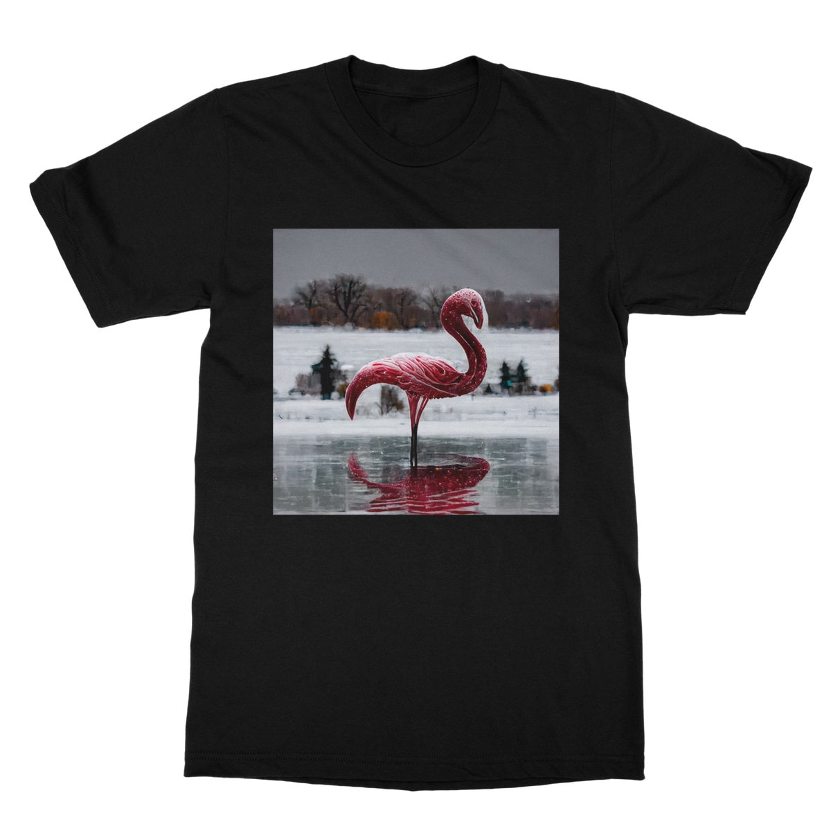 Flamingo Ice  Softstyle T-Shirt