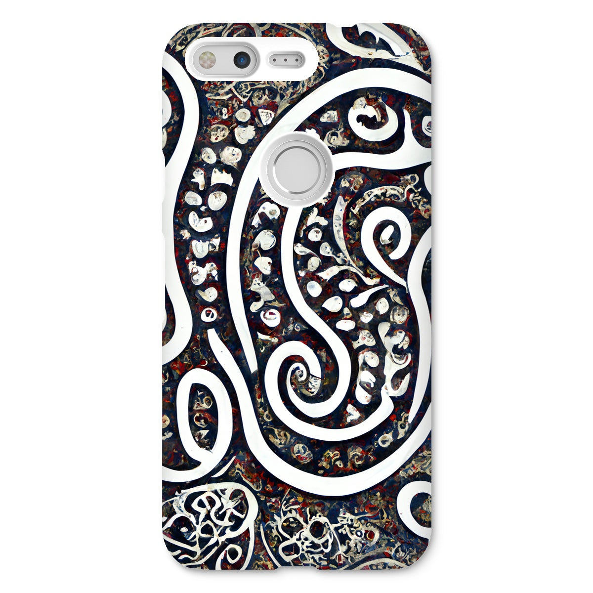 Swirling Paisley Snap Phone Case