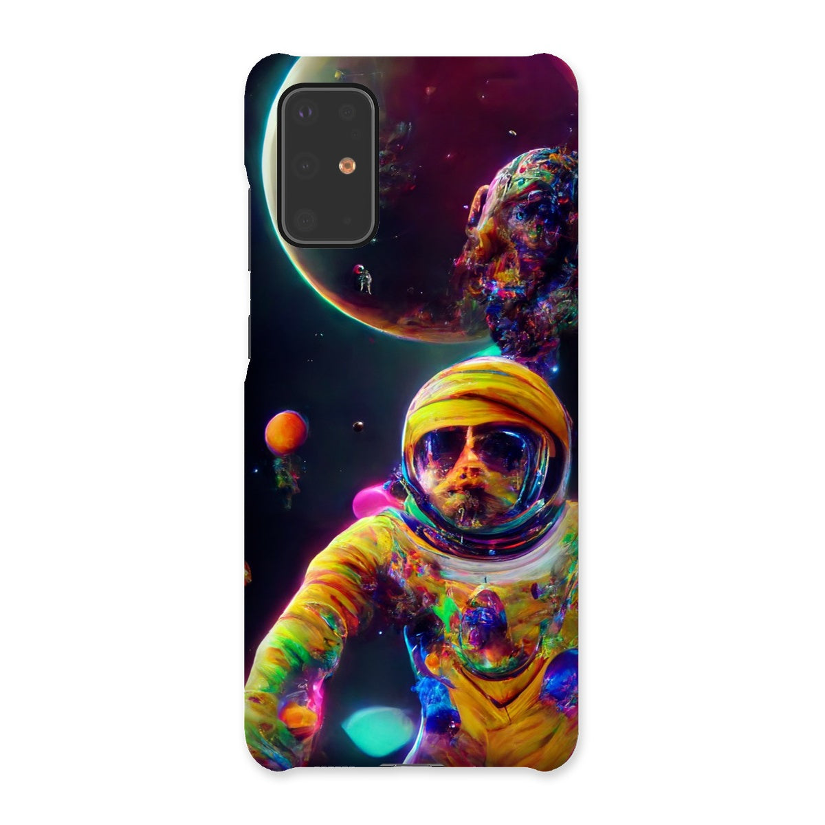 Psychedelic Astronaut in Space Snap Phone Case